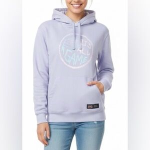 Nike NYC “It’s All A Game”Lavender Hoodie Graphic Size Small